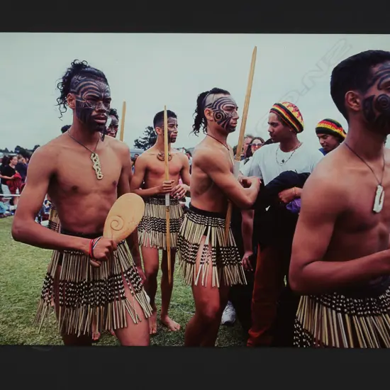 Glenn Jowitt (1955-2014) - Historical re-enactment Waitangi,